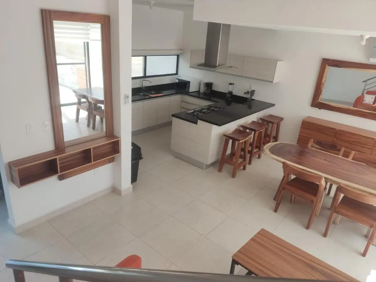 Semesterbostad Moderna Villa 3 Pisos Condominio Playa Del Carmen