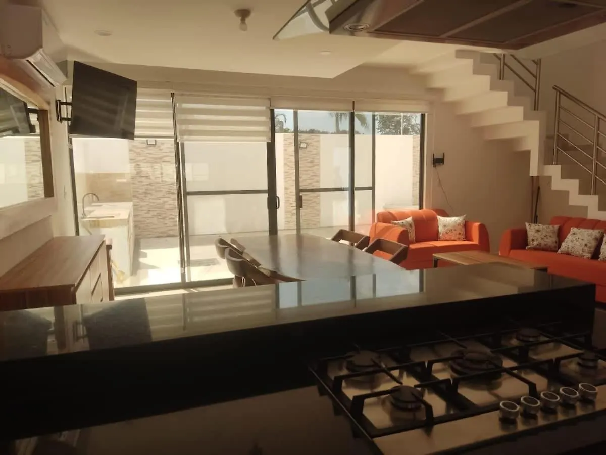 Semesterbostad Moderna Villa 3 Pisos Condominio Playa Del Carmen Mexiko